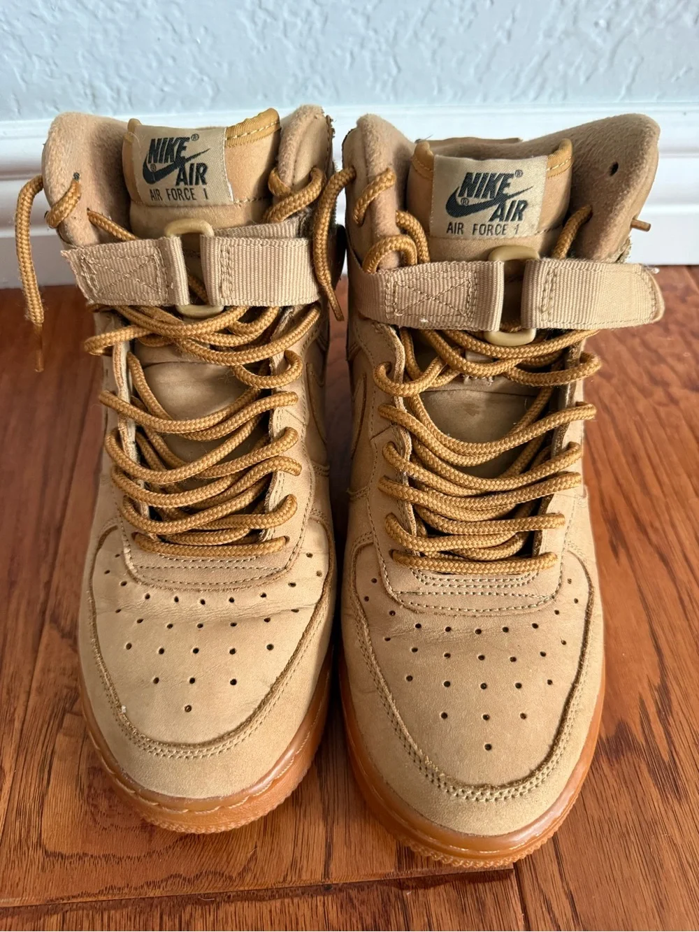 Nike Air Force 1 High Wheat/Golden Brown Sneakers
